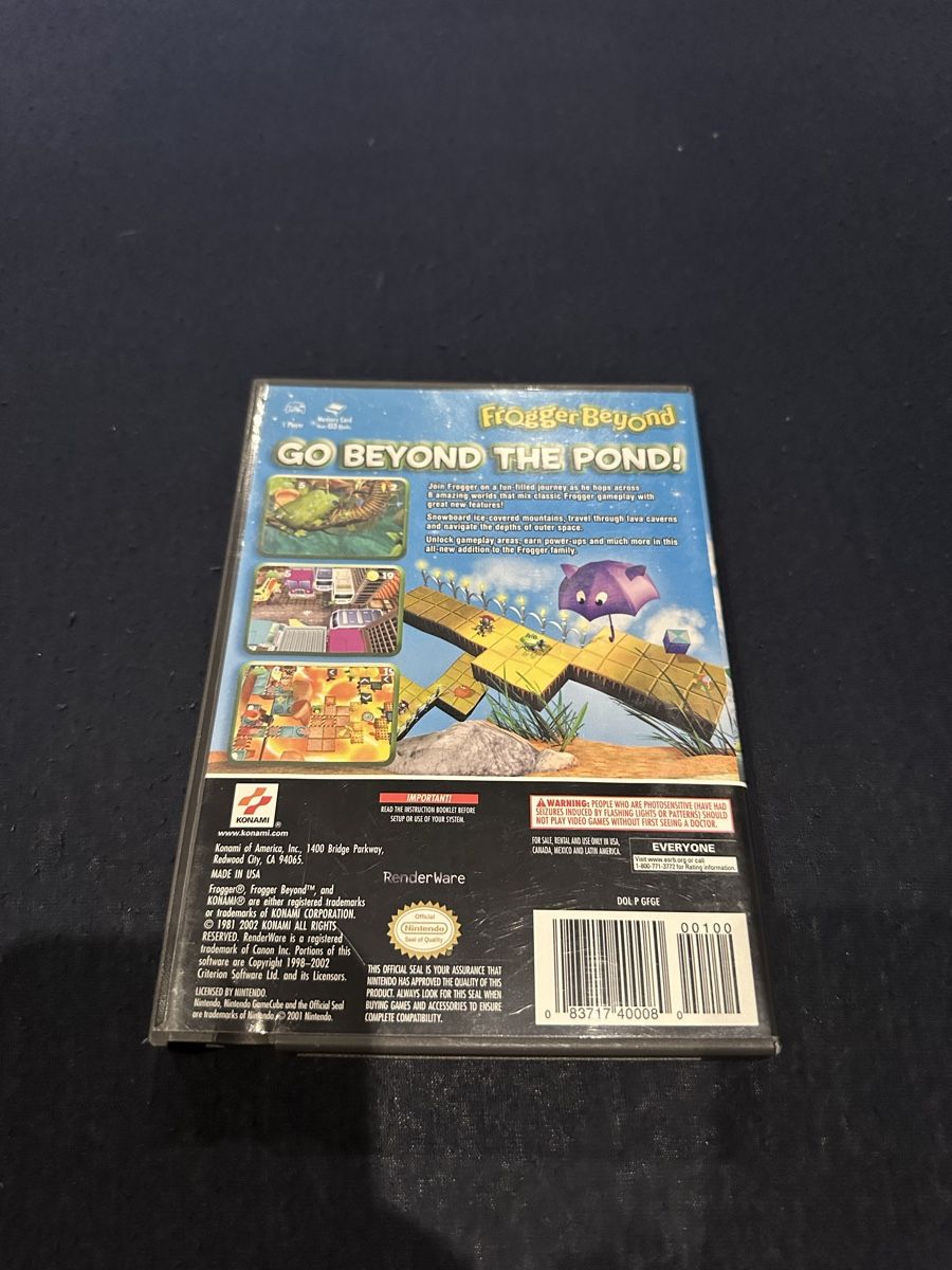 Nintendo Giochi: Spiel Gamecube " Frogger Beyond ", Perfekt zustand – Usato da Tavannes venduto da lu.campa 5