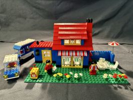 Lego 6372 Town House + 6694 car with camper