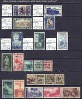 Italein ab 1948 gestempelt und postfr**