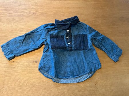 LaRedoute Jeansbluse Baby Größe 74