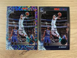 NBA Ja Morant RC Lot 2 Cards SILVER LASER & Base 🔥