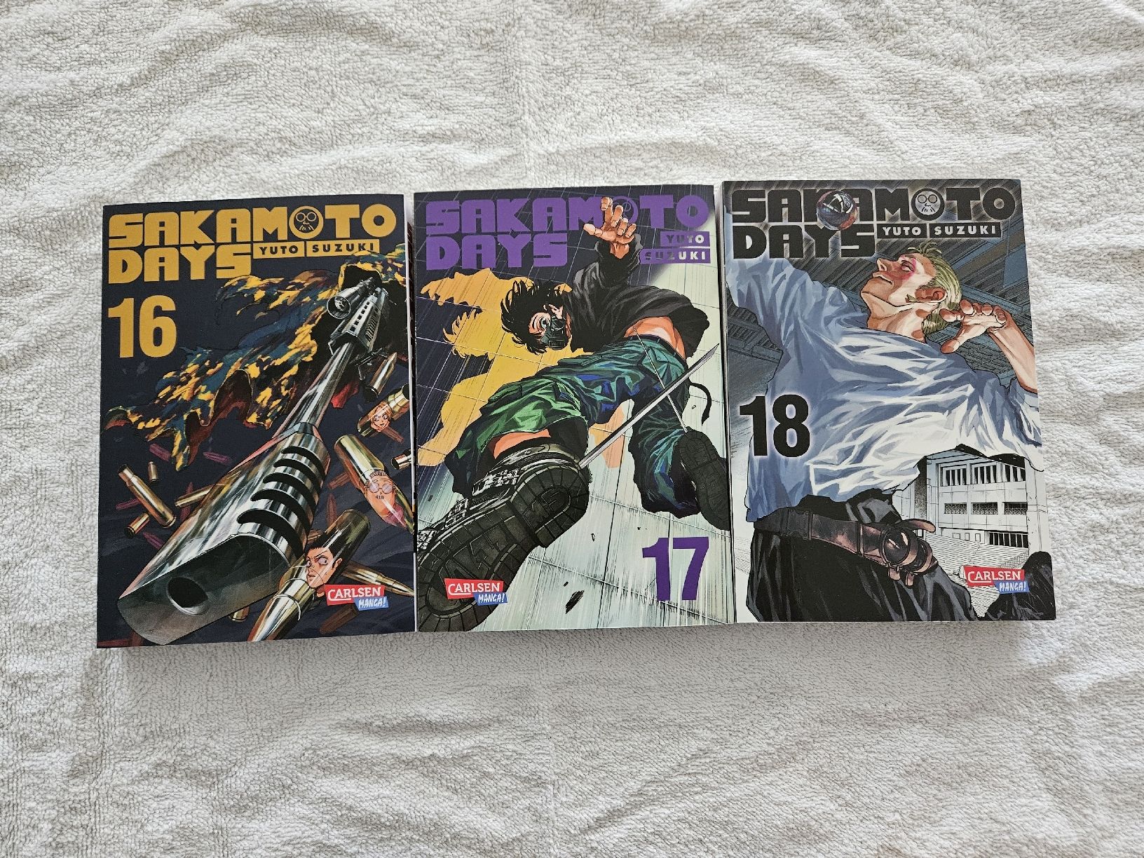 Fumetti: Sakamoto Days Band 16-18 – Nuovo (secondo la descrizione) da Rudolfstetten venduto da KingArabi