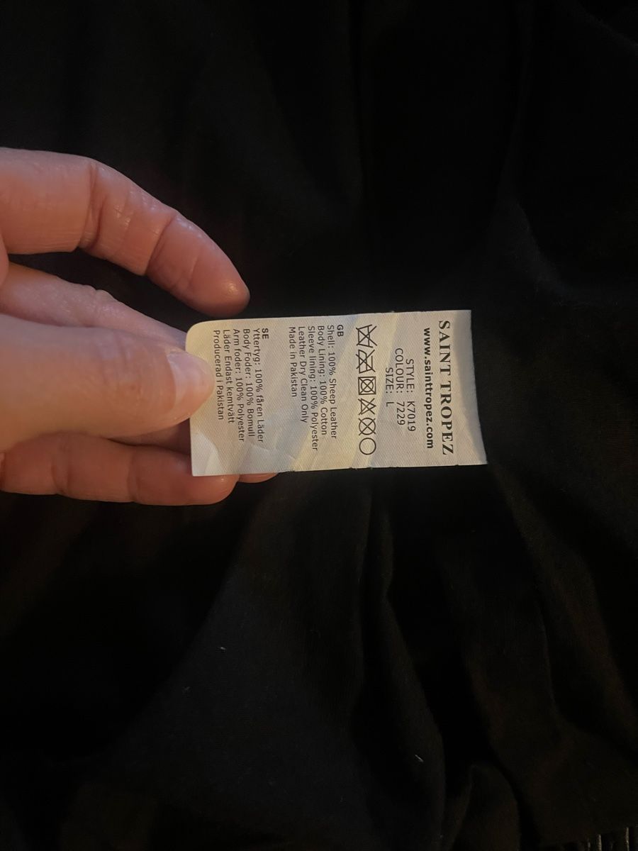 Jacken: Lederjacke Saint Tropez, Grösse L, Top – Gebraucht aus Rüschlikon von leo_mwz2 5