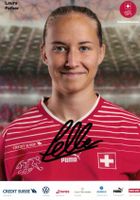 Laura Felber Autogramm handsigniert Schweiz 2022 SELTEN