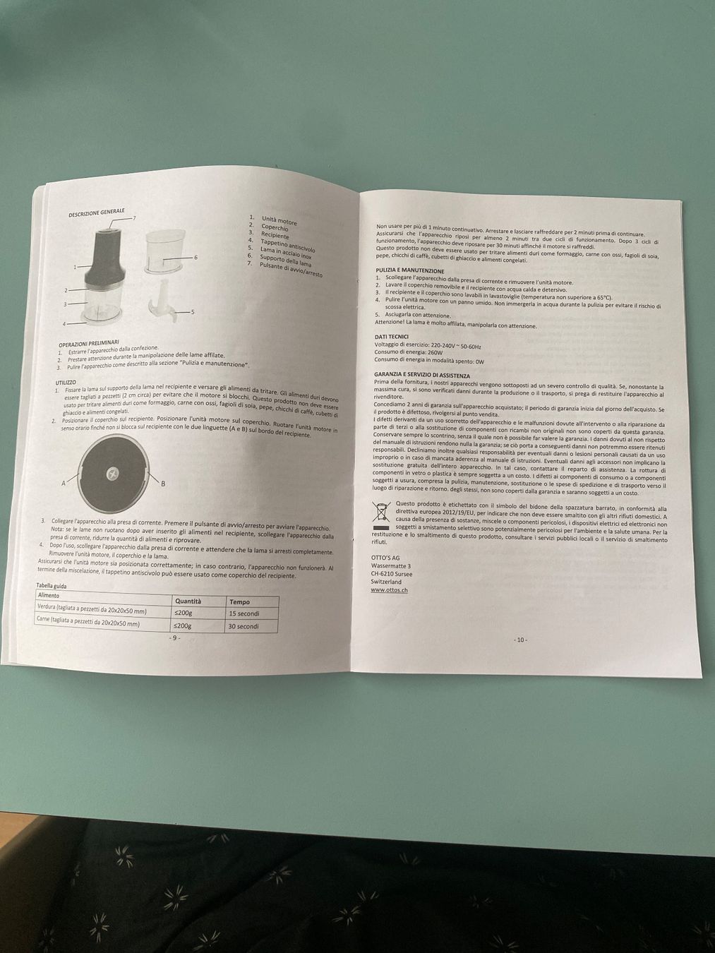 Elettrodomestici da cucina: Mixgerät, best buy – Nuovo (secondo la descrizione) da Zürich venduto da echt01 8