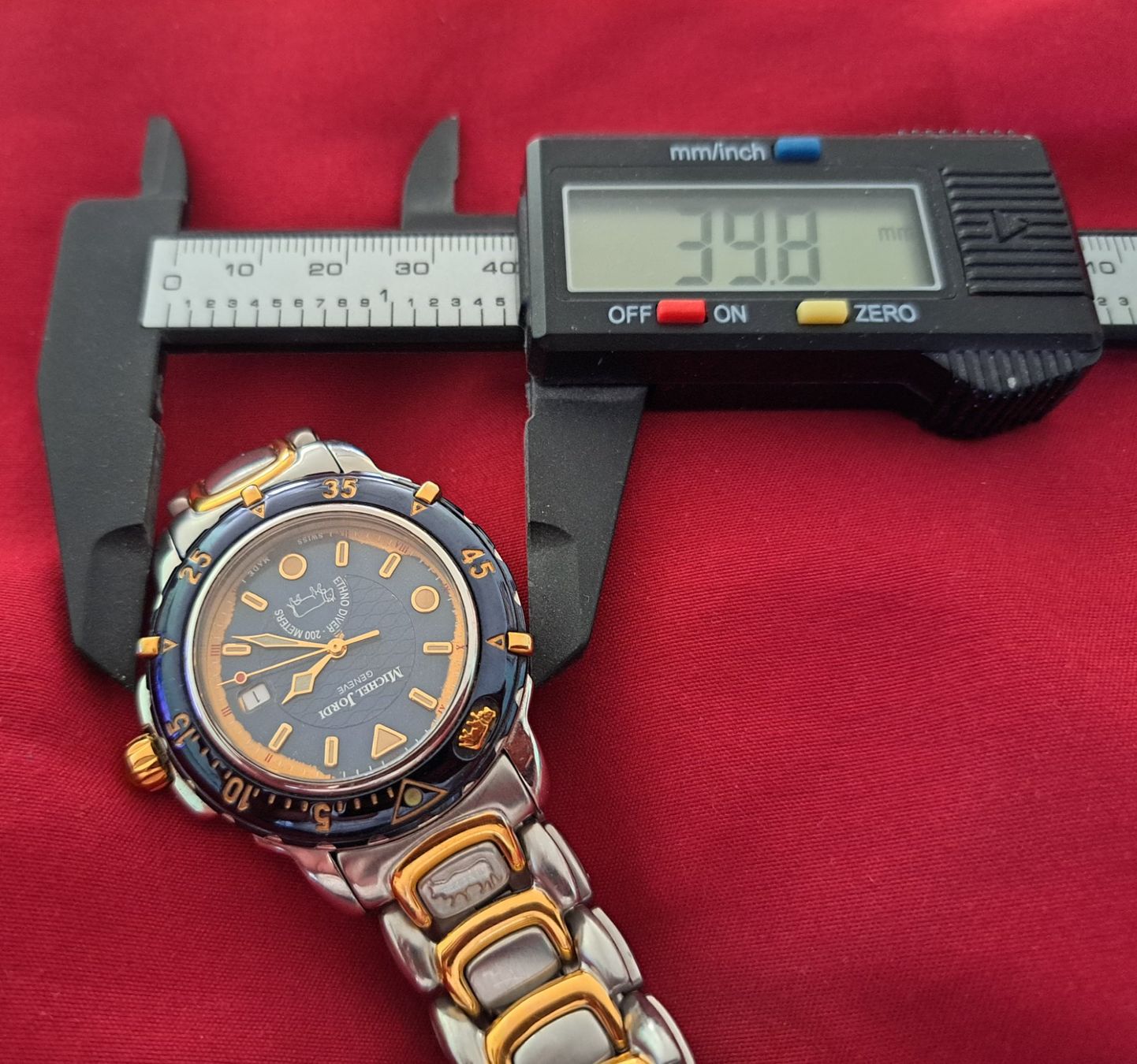Michel Jordi Orologi: Michel Jordi Ethno Diver 200 Meter Uhr – Usato da Schlieren venduto da Rcaliforni 4