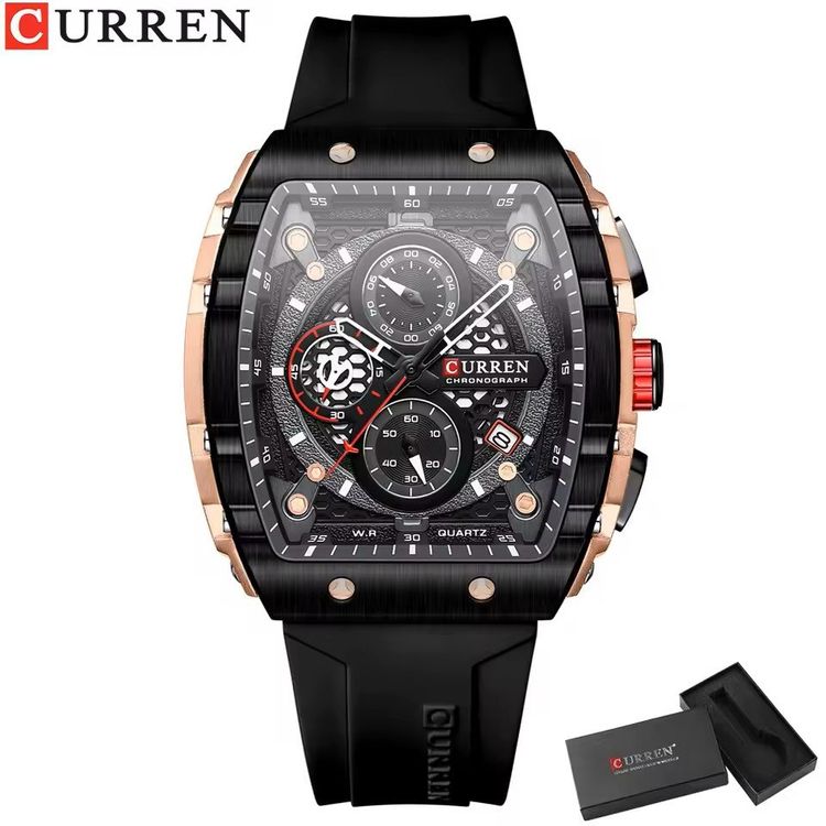 Timex Orologio Cronógrafo al Quarzo da Uomo con Cinturino in Gomma TW2V70000