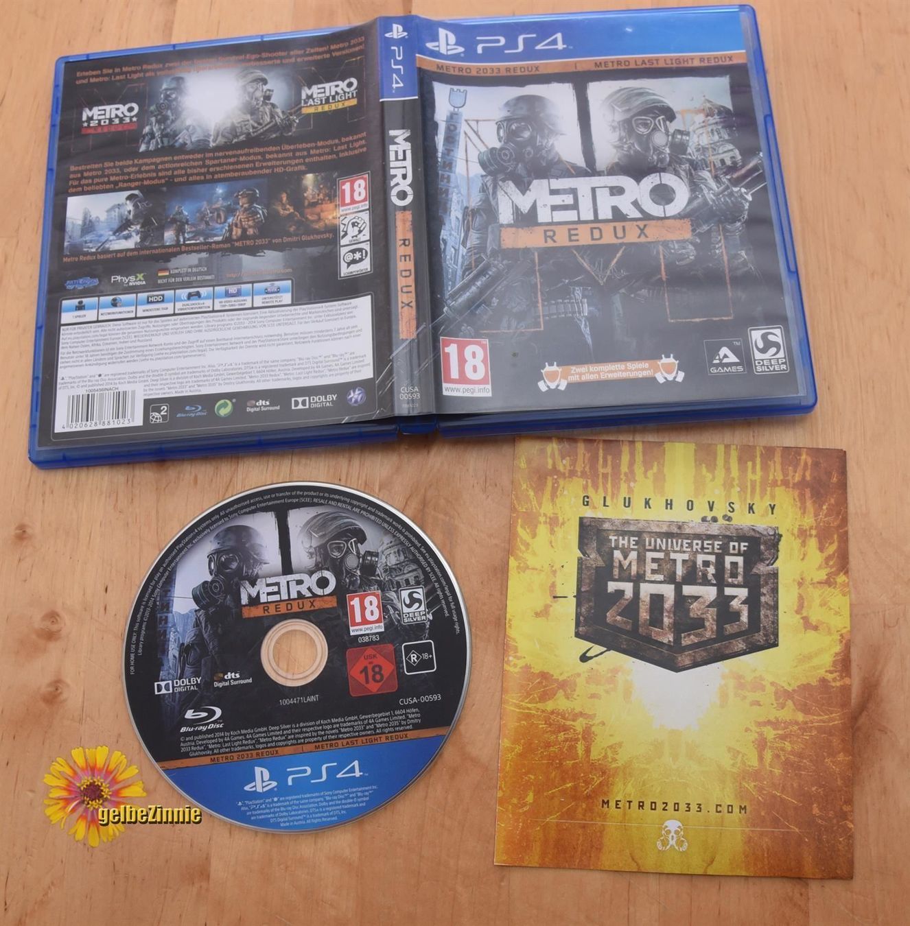 Giochi: Metro Redux (CIB) PS4 – Usato da Frenkendorf venduto da gelbeZinnie