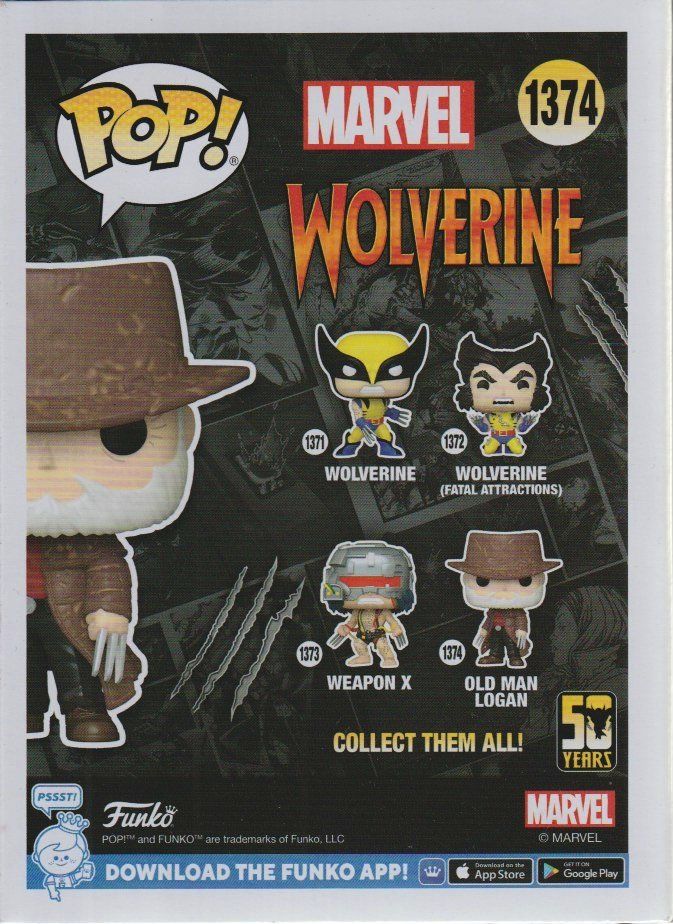 Funko Figuren: FUNKO POP! MARVEL 1374 OLD MAN LOGAN - BOBBLEHEAD WOLVERINE – Neu und originalverpackt aus Vezia von Aquarius_Age 2