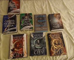 Sarah J. Maas libri in italiano e la novella in inglese