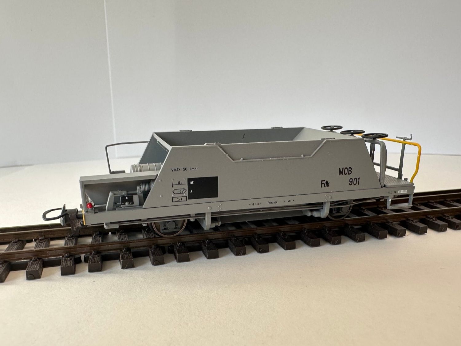 Bemo Modelleisenbahnen: Bemo - MOB Fdk 901 - Schotterwagen – Neu und originalverpackt aus Domat/Ems von mmx4001