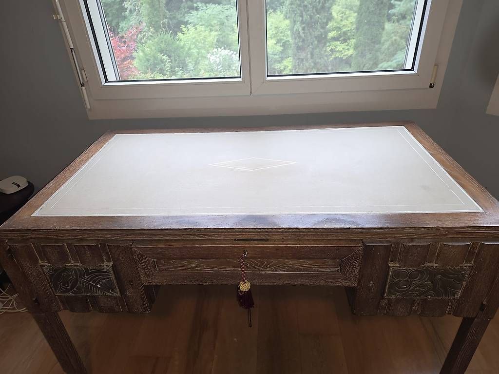 Schreibtische: Bureau art déco en chêne – Gebraucht aus Nyon von JMilliken 3