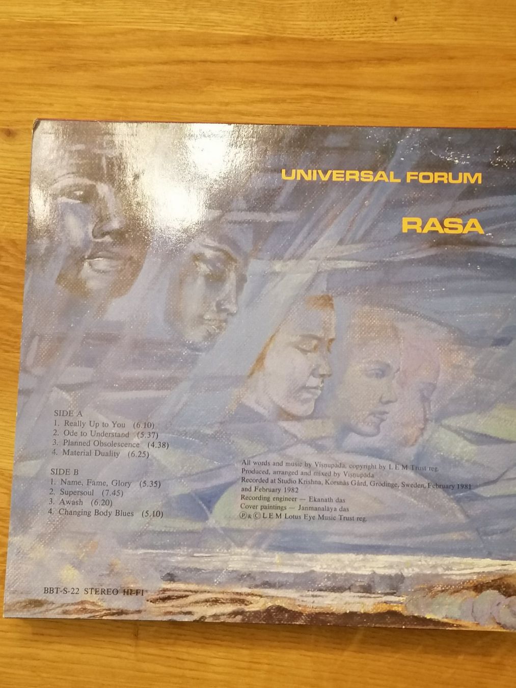 Dischi in vinile: LP - RASA - Universal Forum - Vinyl 1982 – Usato da Basel venduto da vintagecollector 1