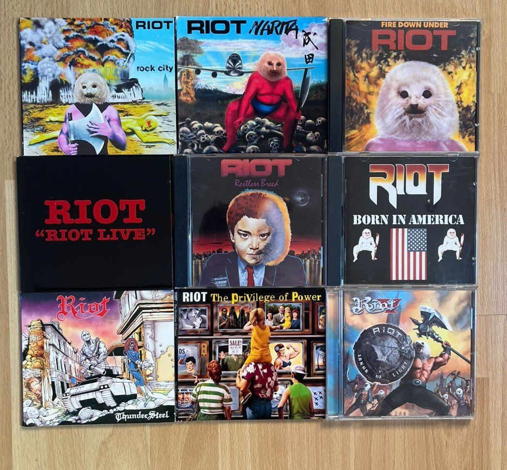 CDs: RIOT CDs – D'occasion à Sevelen par Sparta01