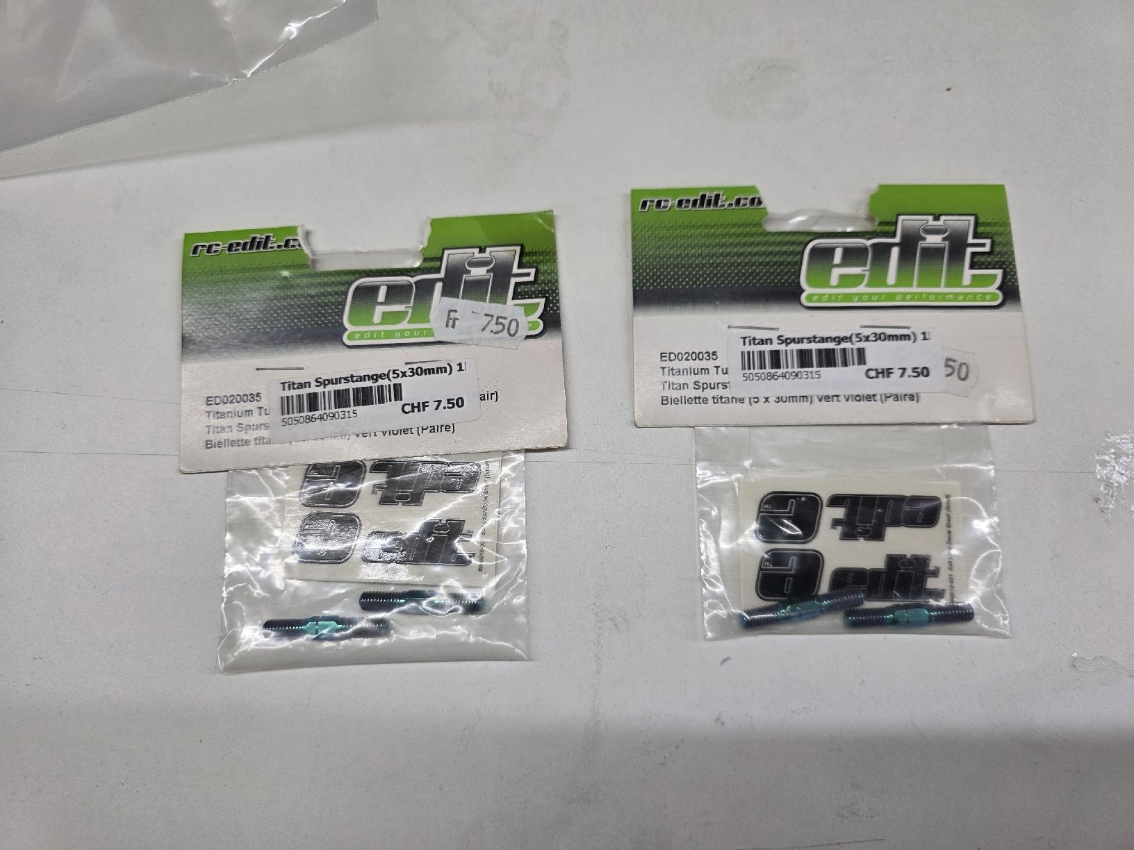 RC Modellbau: titan spurstangen 5x30mm 4stk. – Neu und originalverpackt aus Rüti ZH von Madeira14