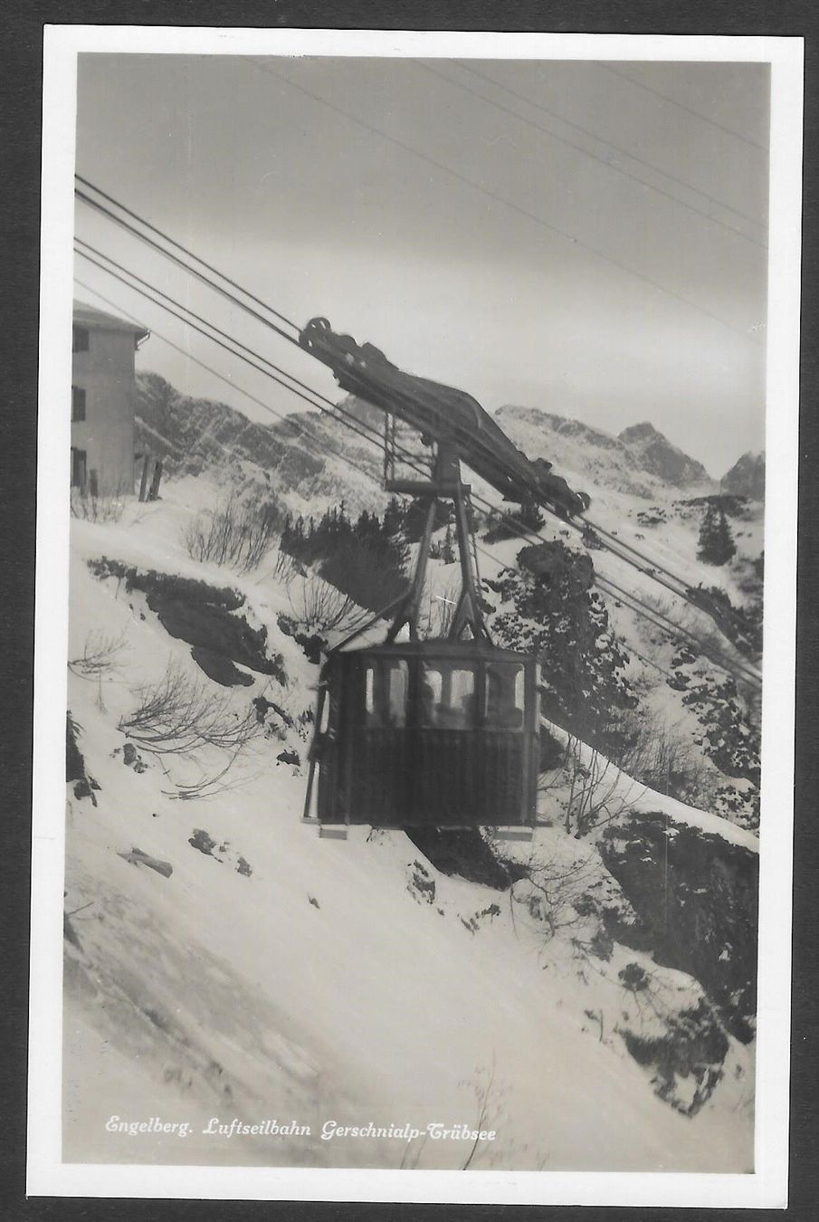 Cartoline postali: Engelberg Luftseilbahn Gerschnialp - Trübsee – Usato da Olten venduto da clotaldi
