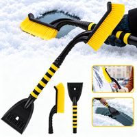 Schneebürste mit Eiskratzer für Auto