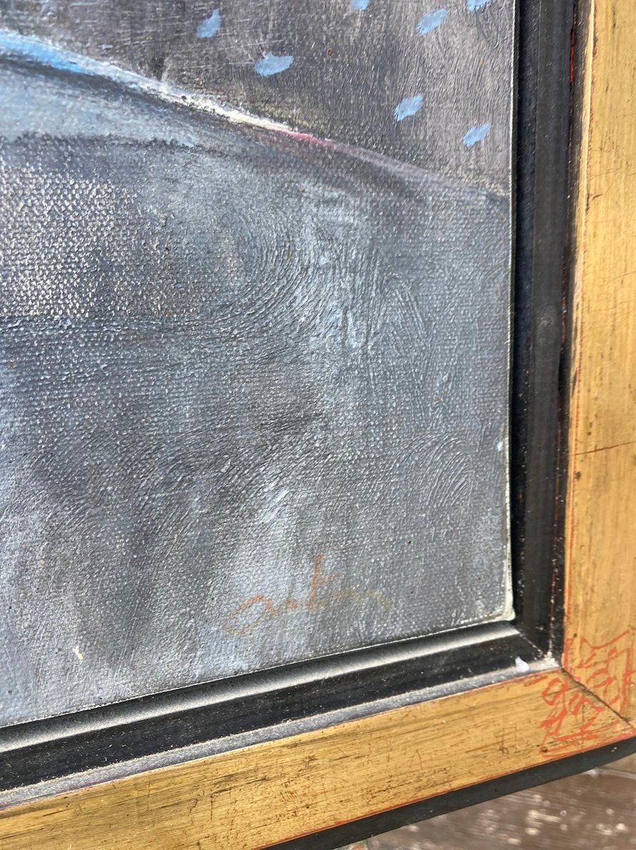 Dipinti: François Anton signé peinture gemälde Art contemporain – Usato da St-Cierges venduto da LeRegain 3