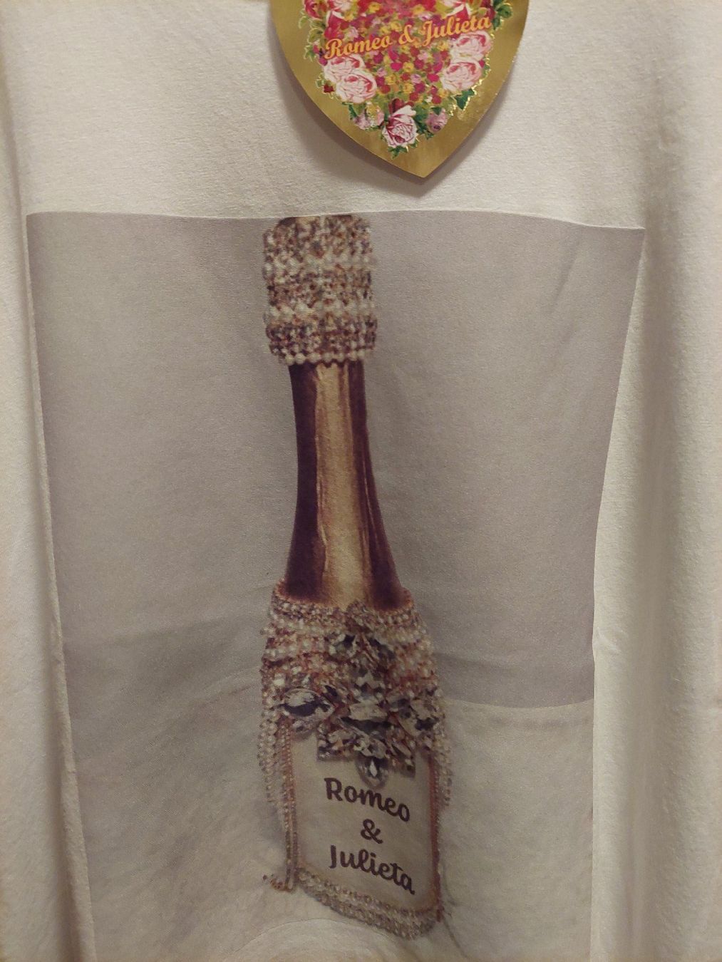 T-shirt: Romeo & Julieta . Clara White 25 S – Nuovo e nell'imballaggio originale da Besenbüren venduto da teluride89