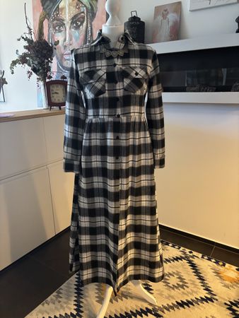 Hemdkleid im Holzfäller-Stil. Kuschelig warm!
