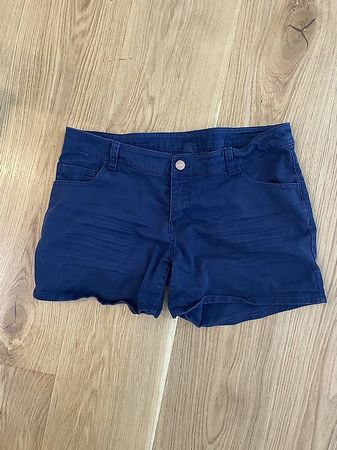 Navy Blue Casual Shorts