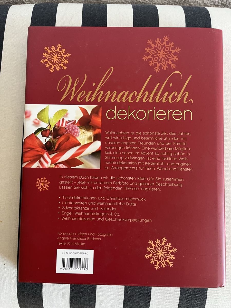 Libri: Weihnachtliche Deko Buch – Usato da Rorschacherberg venduto da Artmaru 1