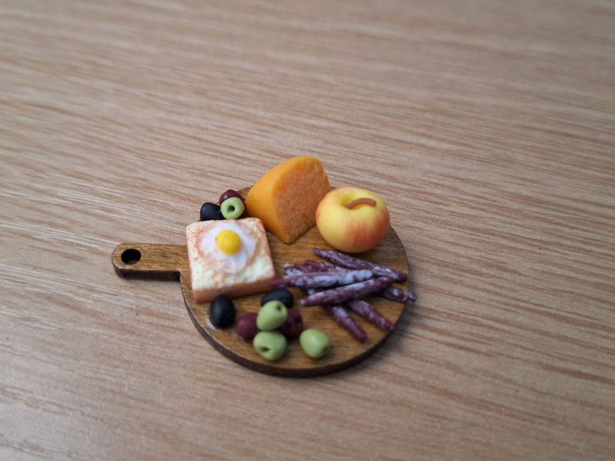 Puppenhäuser & -möbel: Puppenhaus Apero Platte – Neu (gemäss Beschreibung) aus Zürich von HandmadeTinyFood 3