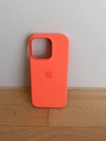 Genuine Apple Silicone Case iPhone 16 Pro–Orange–Original