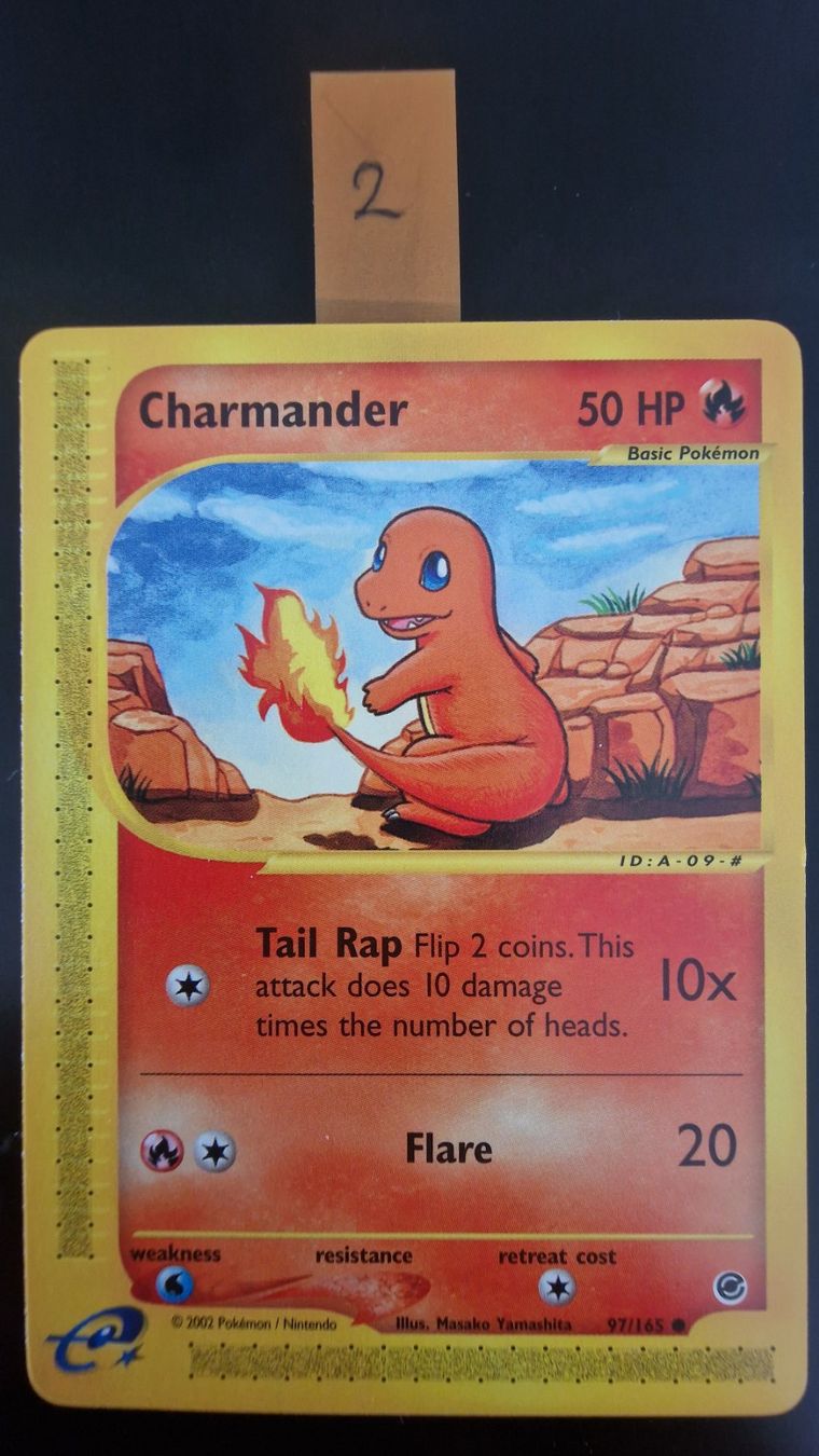 Pokémon Carte collezionabili: Charmander #97 – Pokémon Expedition – Usato da Veytaux venduto da PocketMonster 1