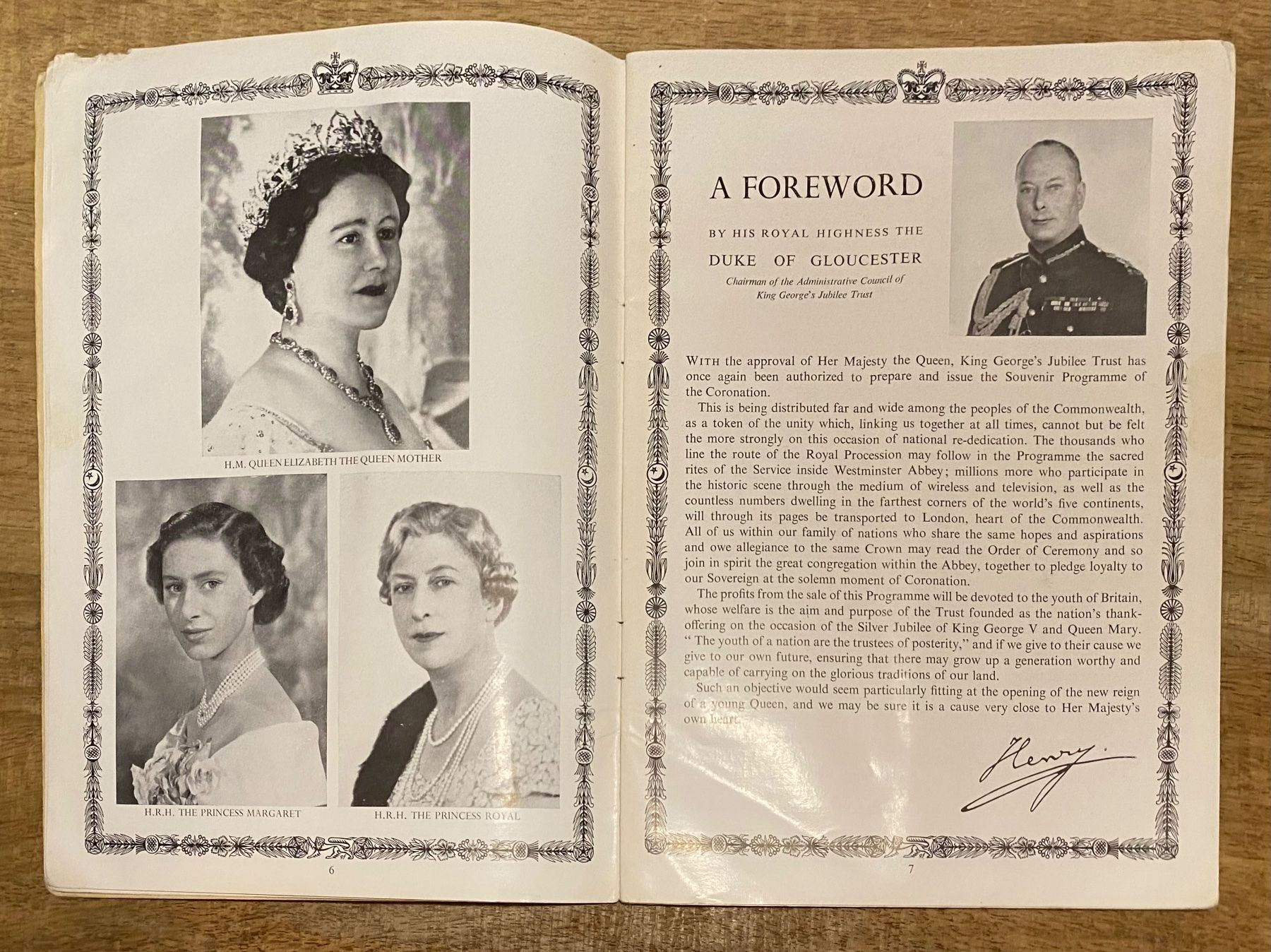 Riviste & Magazine: 1953 - QUEEN ELIZABETH II Krönungs Programmheft - England – Usato da Root venduto da ENGLAND-TREASURES 3