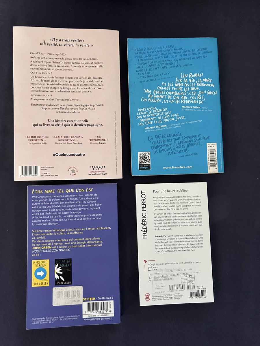 Libri: Divers livres  – Usato da Vilars NE venduto da Lau_Vth 7