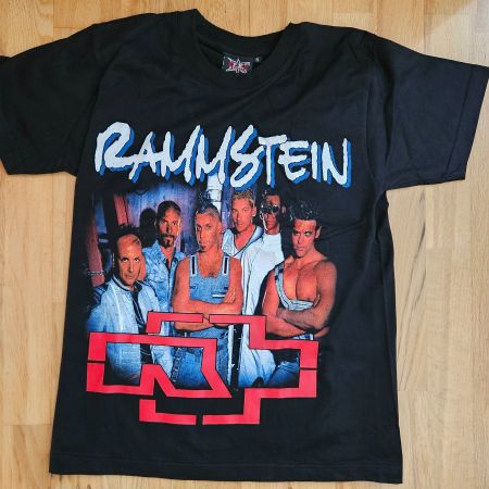 Rammstein T-Shirt Bandmotiv Schwarz Grösse S neu