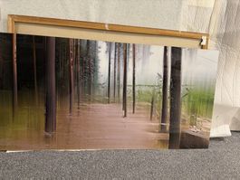 Sabine Wild „Wood“ (120x60) LUMAS #15/150. Liberation of Art