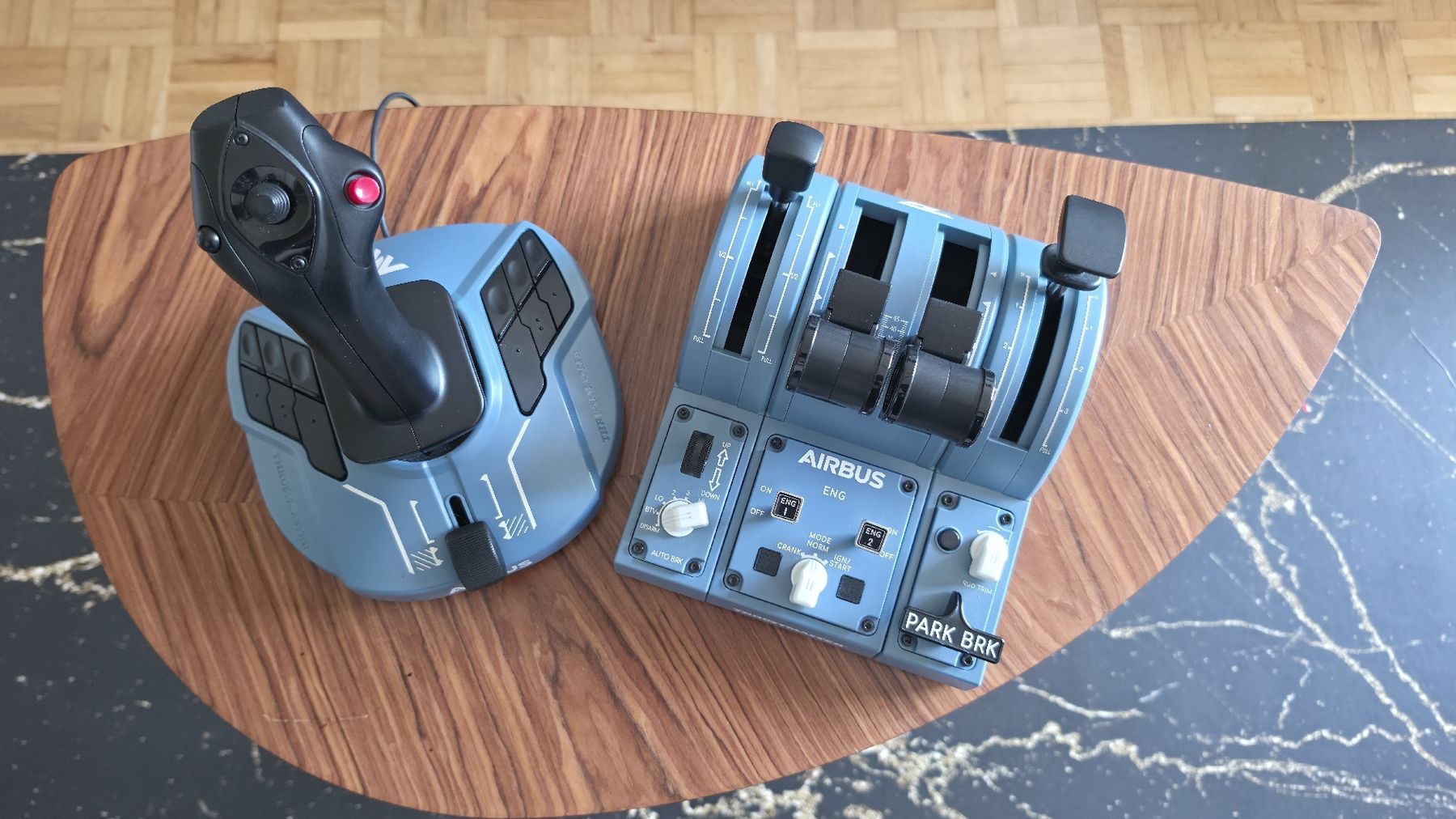 Thrustmaster Controller: Thrusmaster TCA FULL SET (jostick+quadrant) – Neu (gemäss Beschreibung) aus Genève von benjamin.c