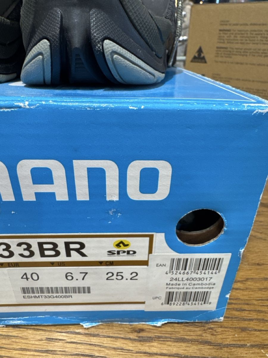 Shimano Scarpe da uomo: Shimano MT33 MTB Schuhe Gr. 40  Neu – Nuovo (secondo la descrizione) da Zürich venduto da mah_zb5t 2