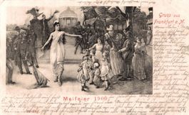 Gruss aus Frankfurt. Maifeier 1900