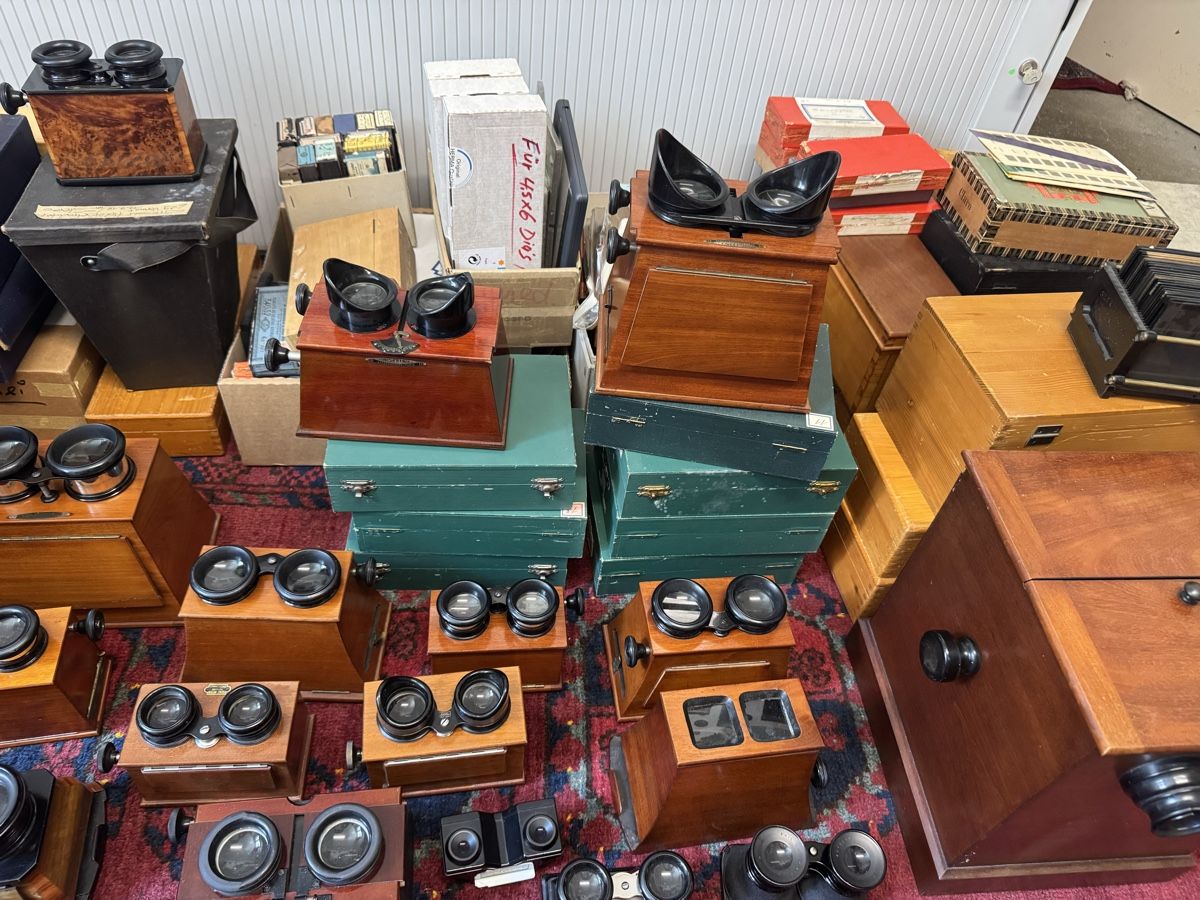 Fotocamera: Stereoscope betrachter sammlung – Usato da Zunzgen venduto da milesdavis76 2