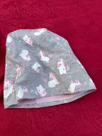Mädchen Winter Mütze gefüttert mit Einhorn 128-152