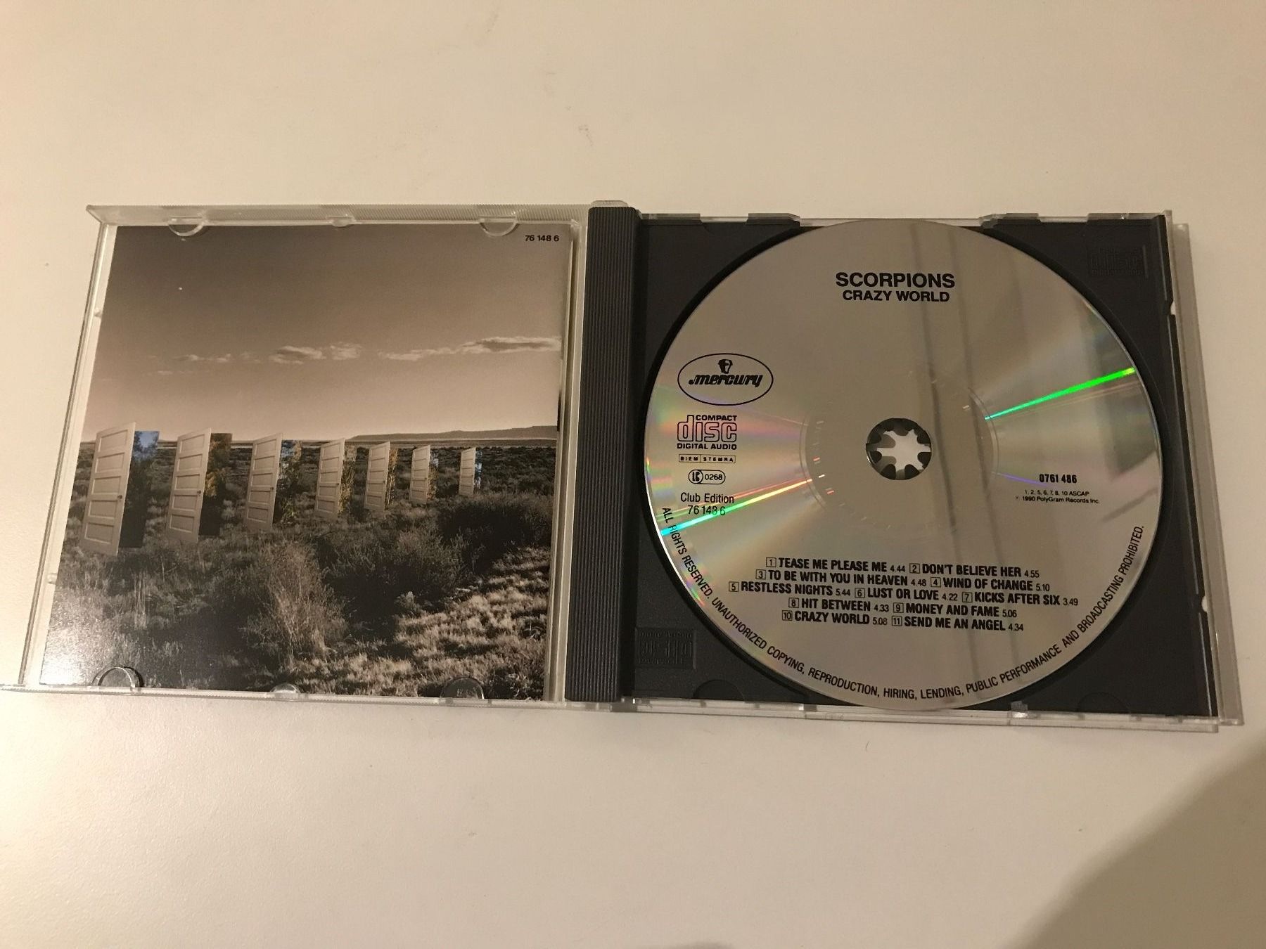 CDs: CD- Scorpions- Crazy World – Gebraucht aus Guntershausen von Gloominati 2