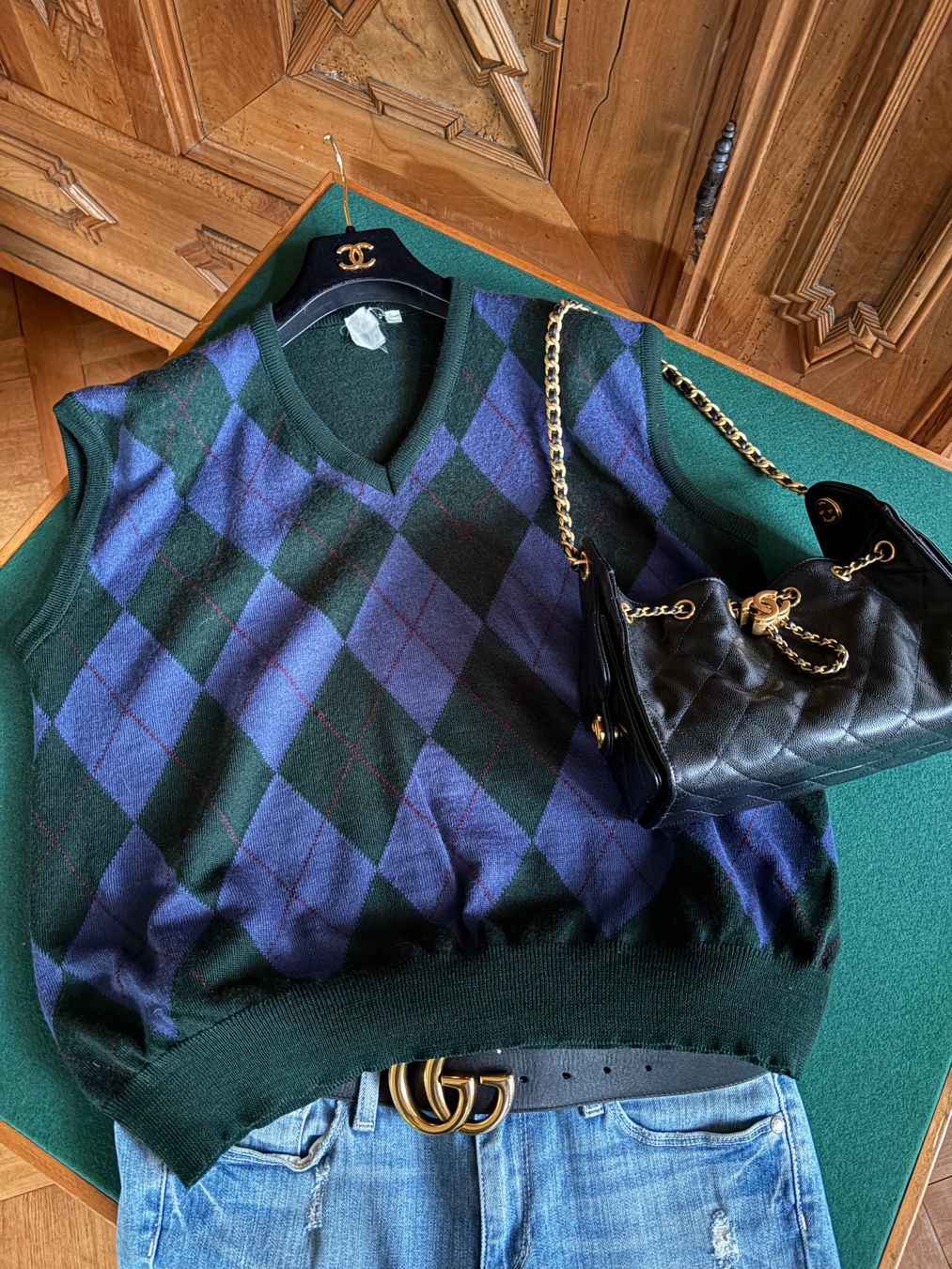 Gilet & Giacche: VINTAGE Weste Größe: L  Material: Wolle – Usato da Interlaken venduto da Bona55 6