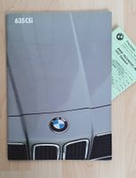 BMW 635 CSi (E24 1975-89) Katalog Broschüre inkl. Preisliste
