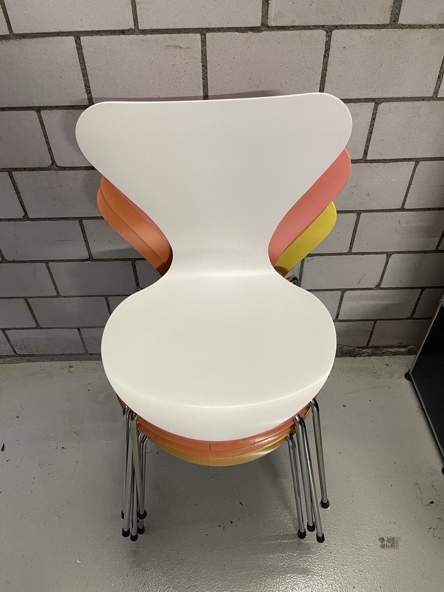 Fritz Hansen Sedie: Fritz Hansen Stühle – 6er Set – Usato da Mönchaltorf venduto da tex-52 7