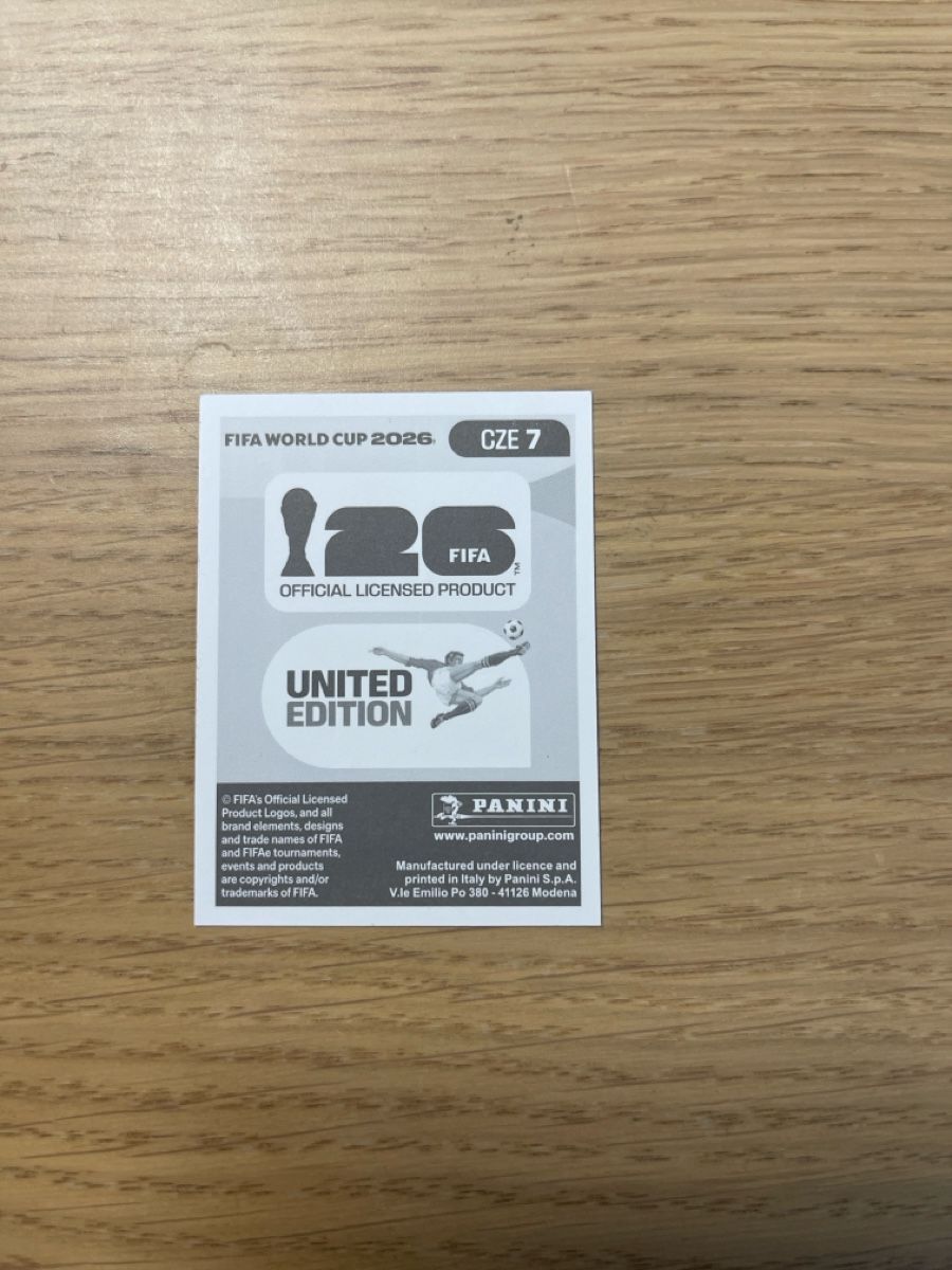 Aufkleber: Panini FIFA WC CZE 7  – Neu (gemäss Beschreibung) aus Lausanne 26 von mar_2ldv 1
