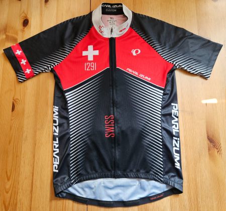 Radtrikot Schweiz 1921 Pearl Izumi Gr M Velo Trikot Radsport