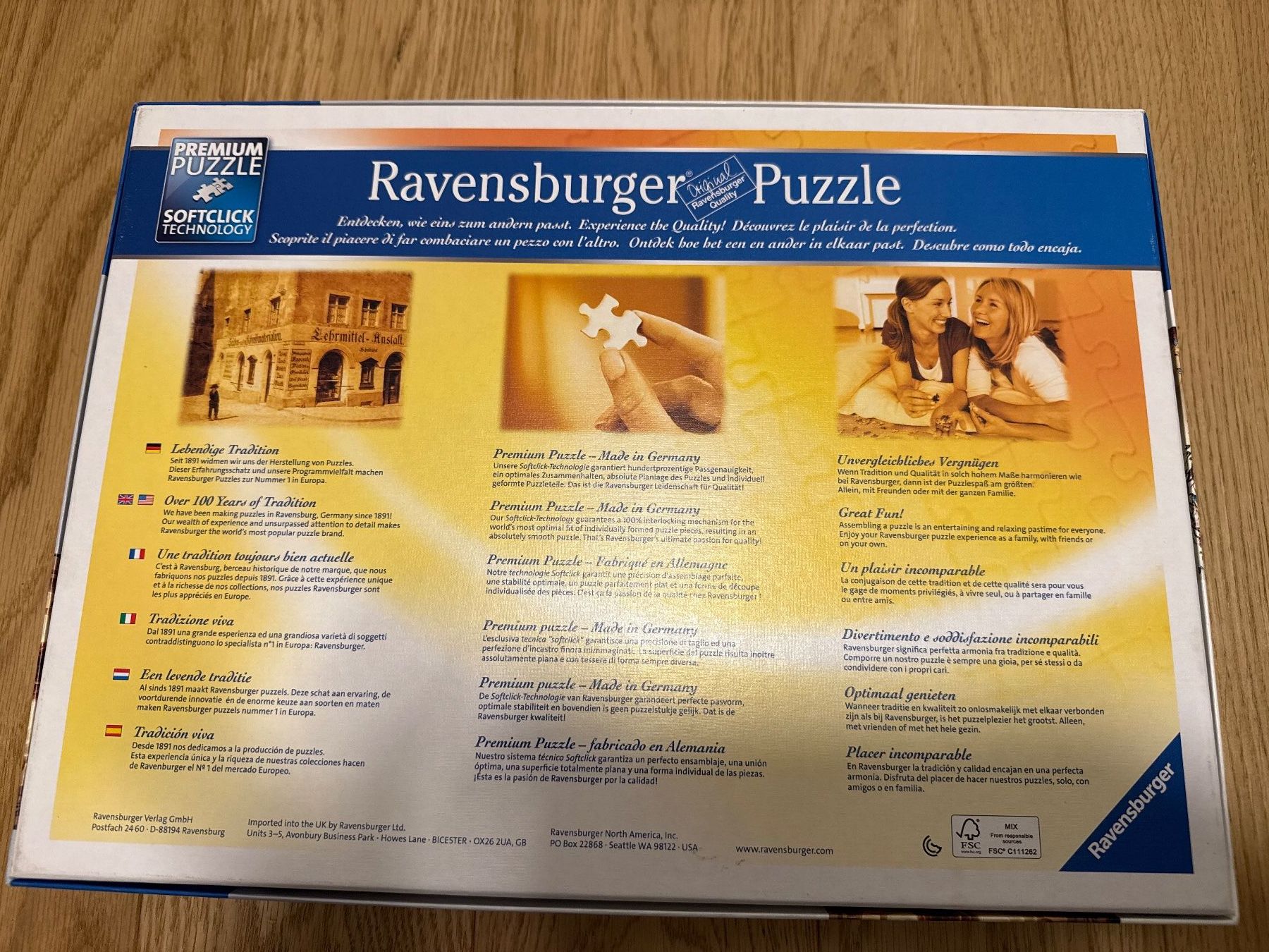 Ravensburger Puzzles: Ravensburger Puzzle -  Magischer Hirsch 1000 Teile – Gebraucht aus Schönenwerd von d.chiara 3