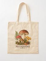 Stofftasche - Waldpilze - Pilze - inkl. Versand