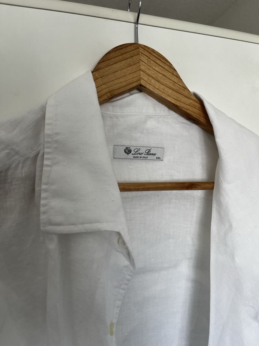 Loro Piana Camicie: Loro Piana Linen Shirt – Usato da Genève venduto da 3M_JR 1
