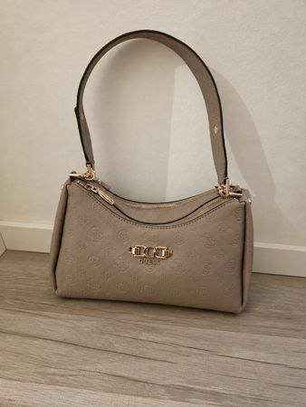 Handtasche Guess beige gemustert neuwertiger Zustand