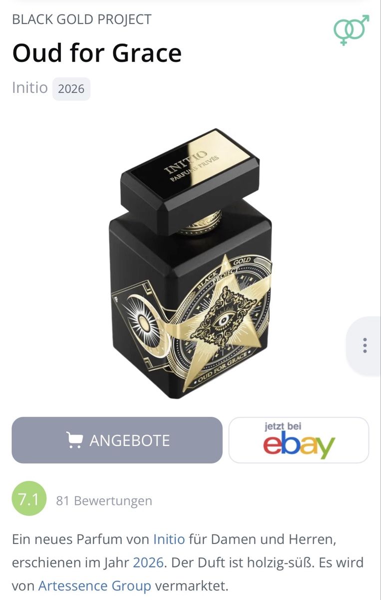 Initio Profumi & Eau de Toilette: Oud for Grace - Initio (Eau de Parfum) – Usato da Wallisellen venduto da said_mhmd 5