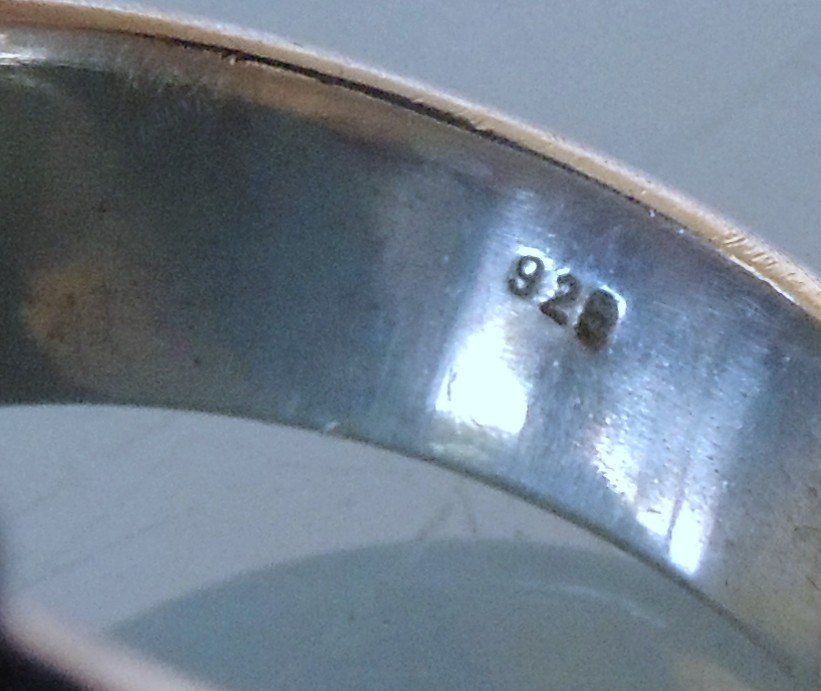 Anelli: LSD Silber 925 Fingerring Gr. 60 – Usato da Waldenburg venduto da schaller707 5